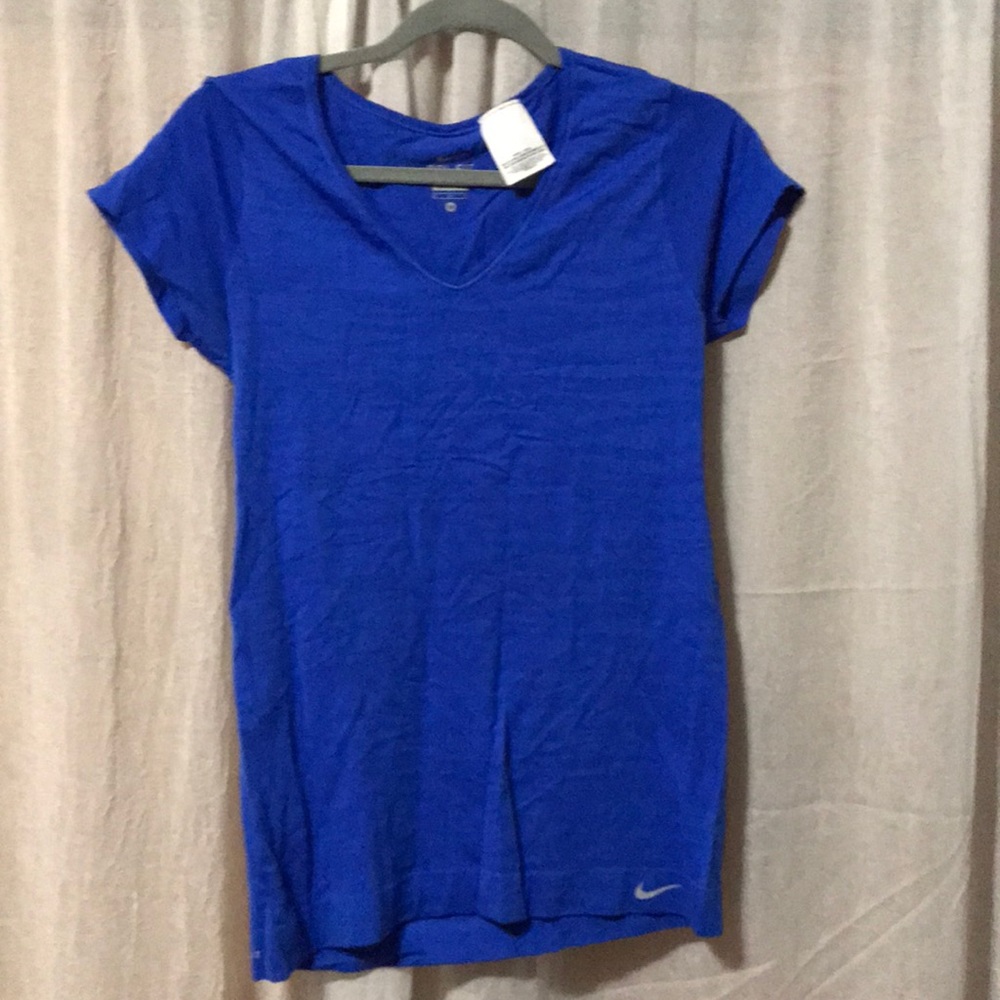 Royal blue Nike running shirt